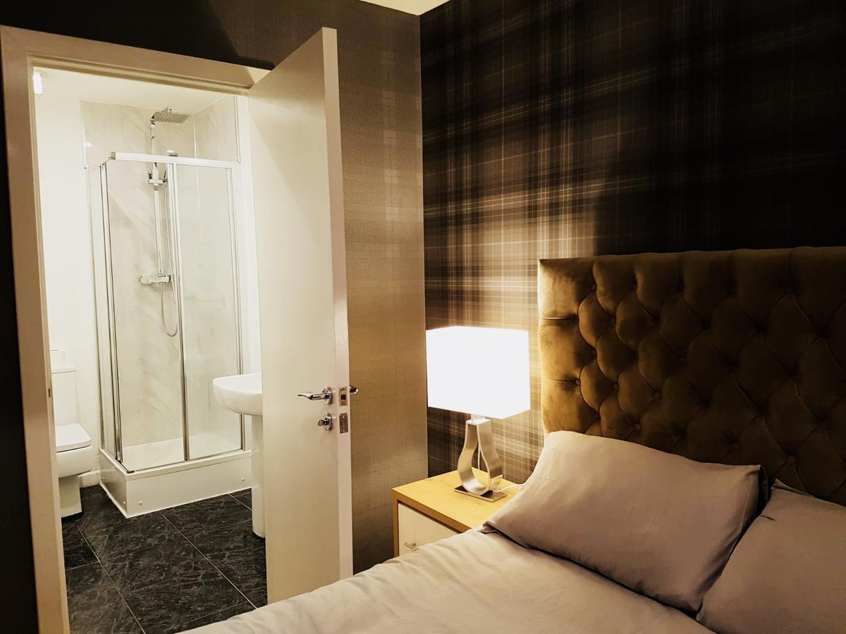 Glasgow Central Station Skyline Apartment With Parking Exteriör bild